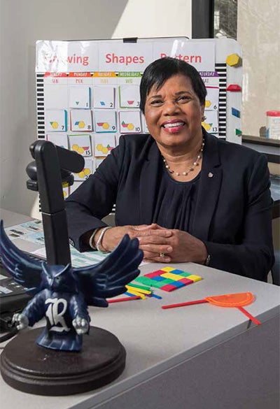 Carolyn White is on a mission to promote effective teaching of mathematics while also developing educators to be successful.