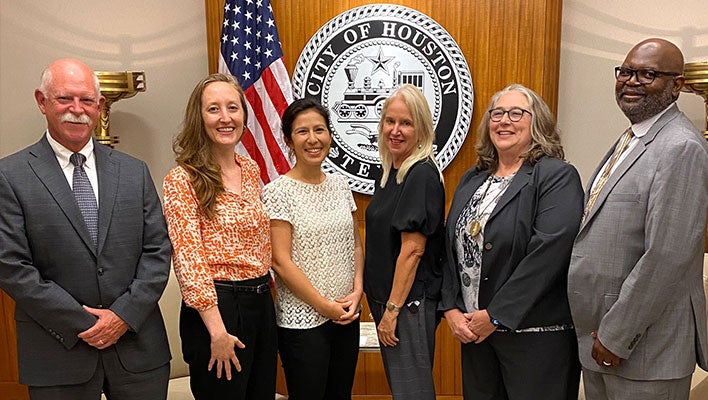 Rice collaborating with the Houston Health Department and Houston Public Works