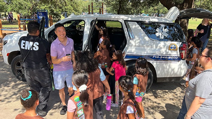 Girl Scouts learn important first-aid procedures