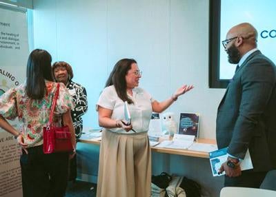 community event group mingle