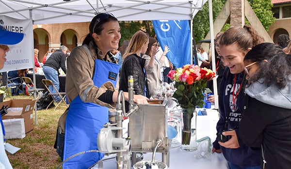 GIRL POWER: Hundreds of middle-school girls gathered at Rice University to learn about opportunities offered in STEM fields and how to dream big.