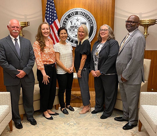 Rice collaborating with the Houston Health Department and Houston Public Works