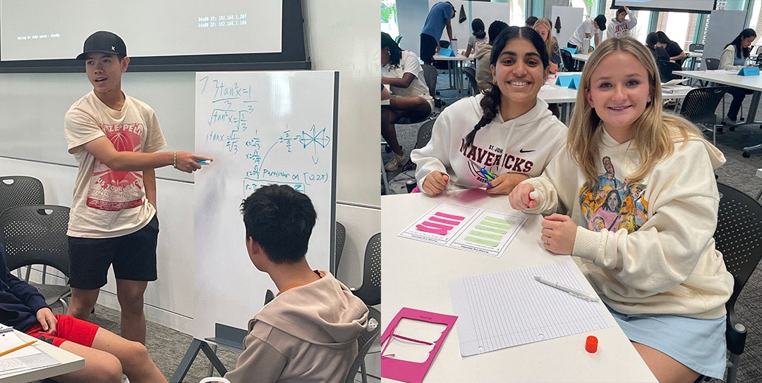 RUSMP programs create an environment in which students learn to appreciate the wonders of math.